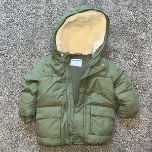 Boys 2T Old Navy Fleece Lined Winter Jacket